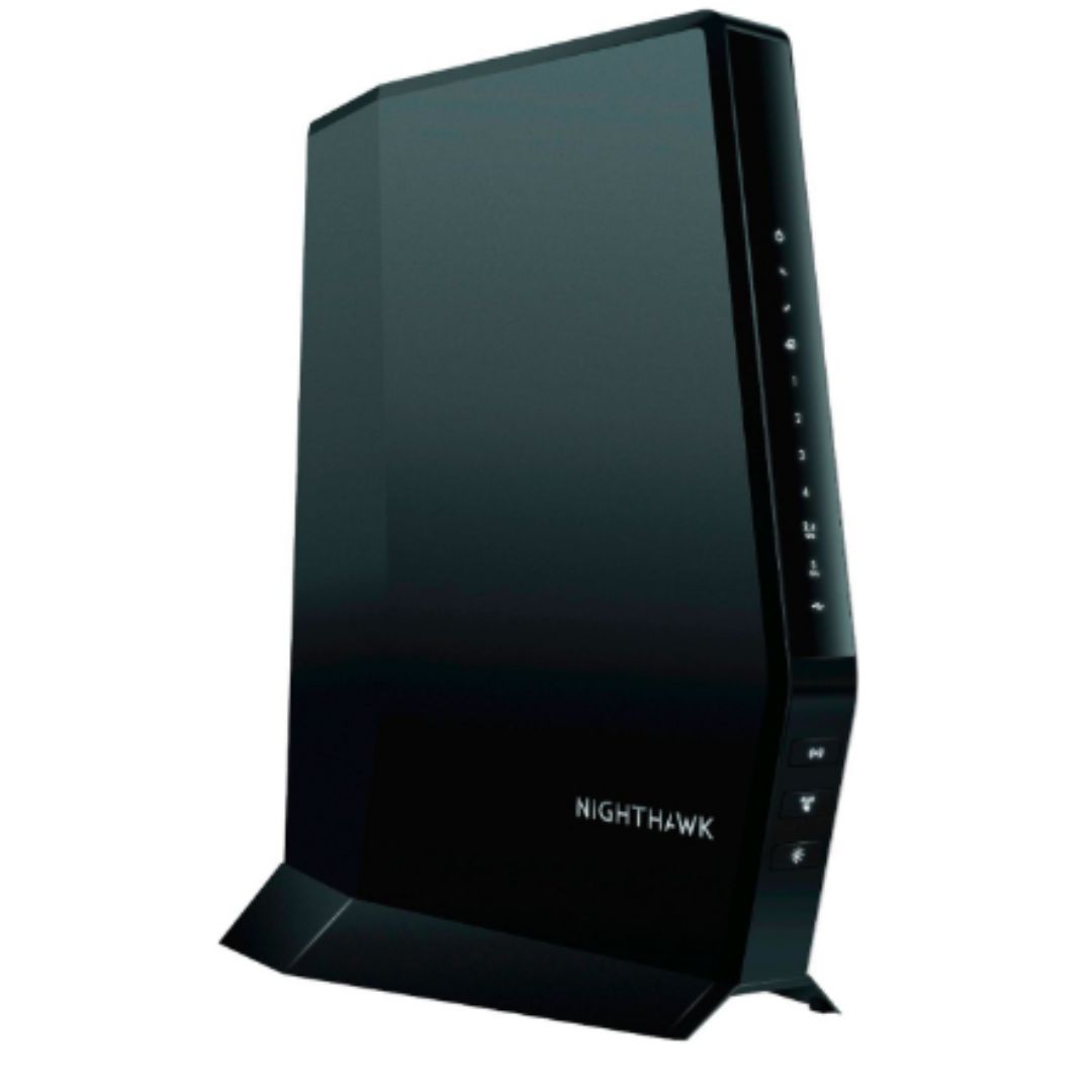 NETGEAR – Nighthawk AX2700 Router with 32 x 8 DOCSIS 3.1 Cable Modem – Black