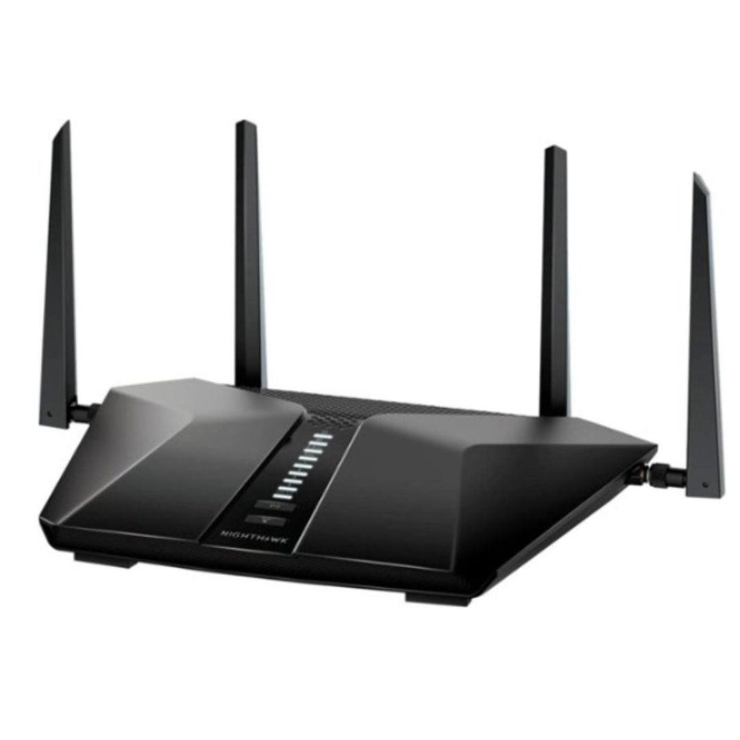 NETGEAR – Nighthawk AX4200 Dual-Band Wi-Fi Router – Black